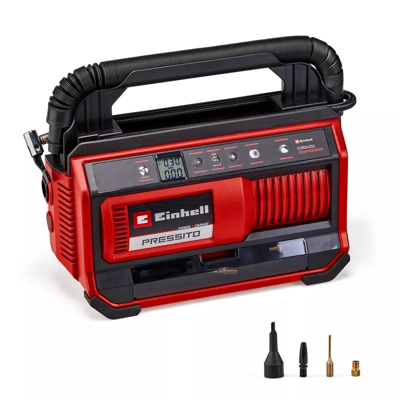 Einhell 4020420 PRESSITO 18/25 Li Solo 3in1 Accu Compressor excl. battery and charger in box