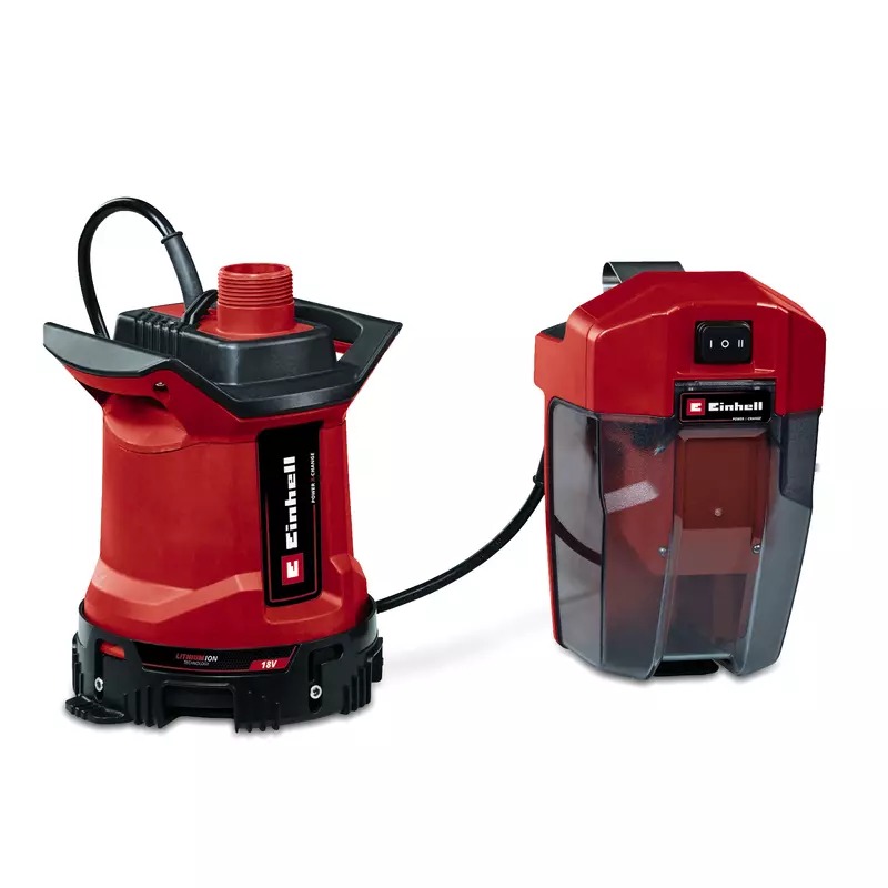 Einhell 4181590 GE-DP 18/25 LL Li Solo 2-in-1 Battery Submersible/Dirty Water Pump excl. battery and charger in box