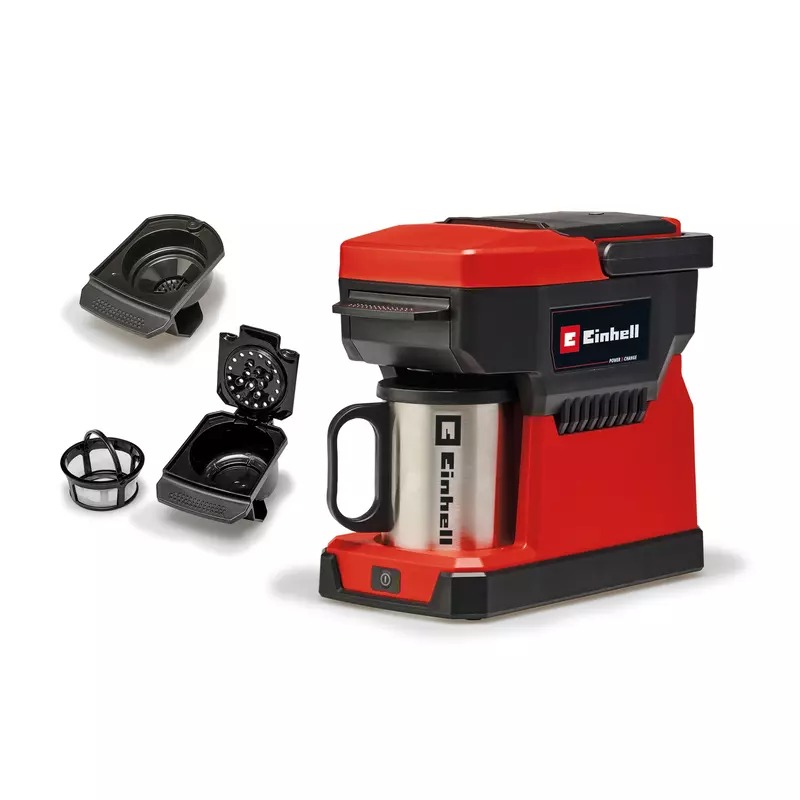 Einhell 4609990 TE-CF 18 Li Solo Cordless Coffee Maker excl. battery and charger in box