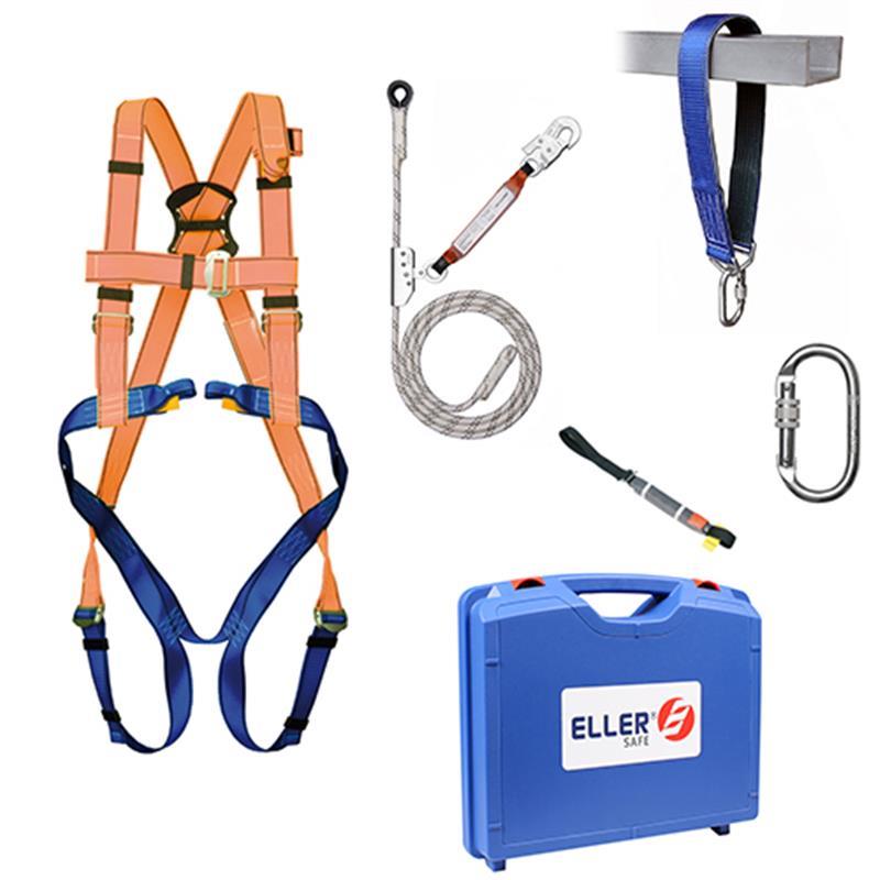 ELLERsafe FP-SET-HD-BASIC Fall protection set Sloping roofs Basic Size M-XL