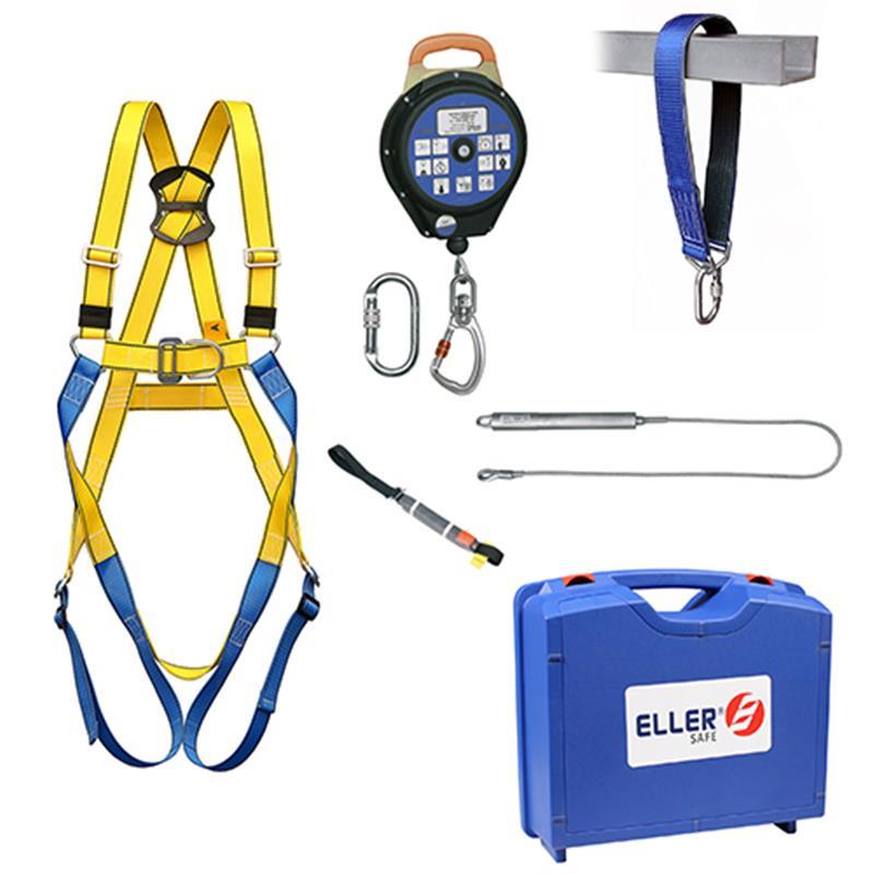 ELLERsafe FP-SET-VD-BASIC Fall protection set flat roofs Basic Size M-XL