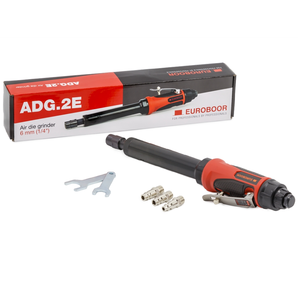 Euroboor 14211900220004 ADG.2E Air Angle Grinder extended model