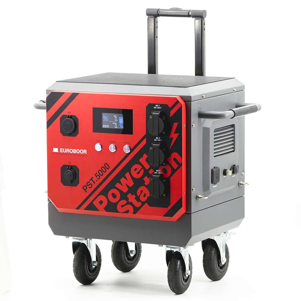 Euroboor PST.5000 Mobile Battery generator 3x 220V 5120 W