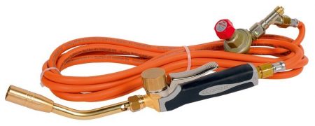 Express 6073 Gas burner sanitary Set handle, hose 4.75 m and detonator adjustable to 4 bar