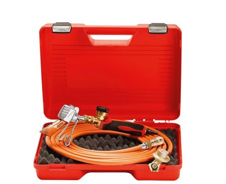 Express 66378 Zinc soldering iron with handle and 4.75 m hose in case 2.94 kg
