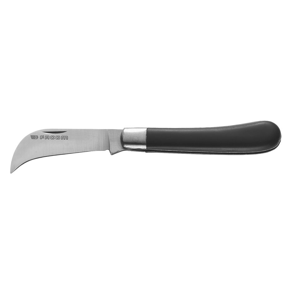 Facom 840B Electricians knife with wooden handle 100 mm