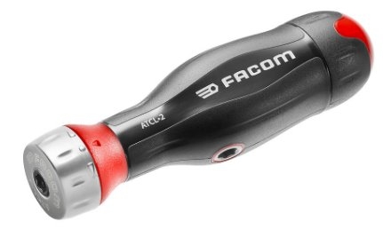 Facom ATCL.2 Protwist Bit Screwdriver with Ratchet and T-Handle