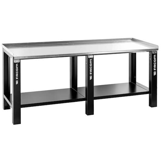 Facom WB2.2000GS 2-meter workbench with galvanized worktop