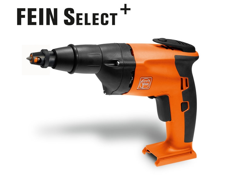 Fein 71131665000 ASCT 18 Select Cordless screwdriver for drywall jobsite without batteries and charger