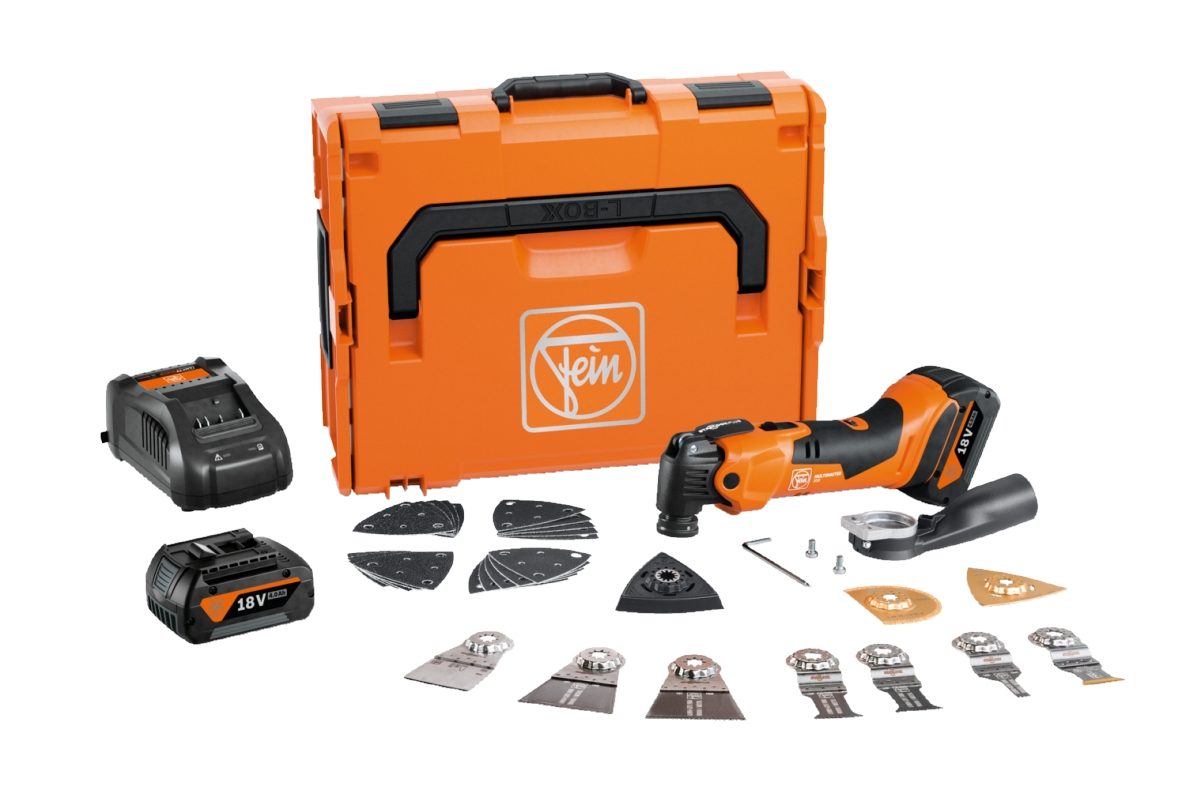 Fein 71293864000 Cordless Multimaster AMM 500 PLUS TOP 18 V 2.0 Ah Li-ion