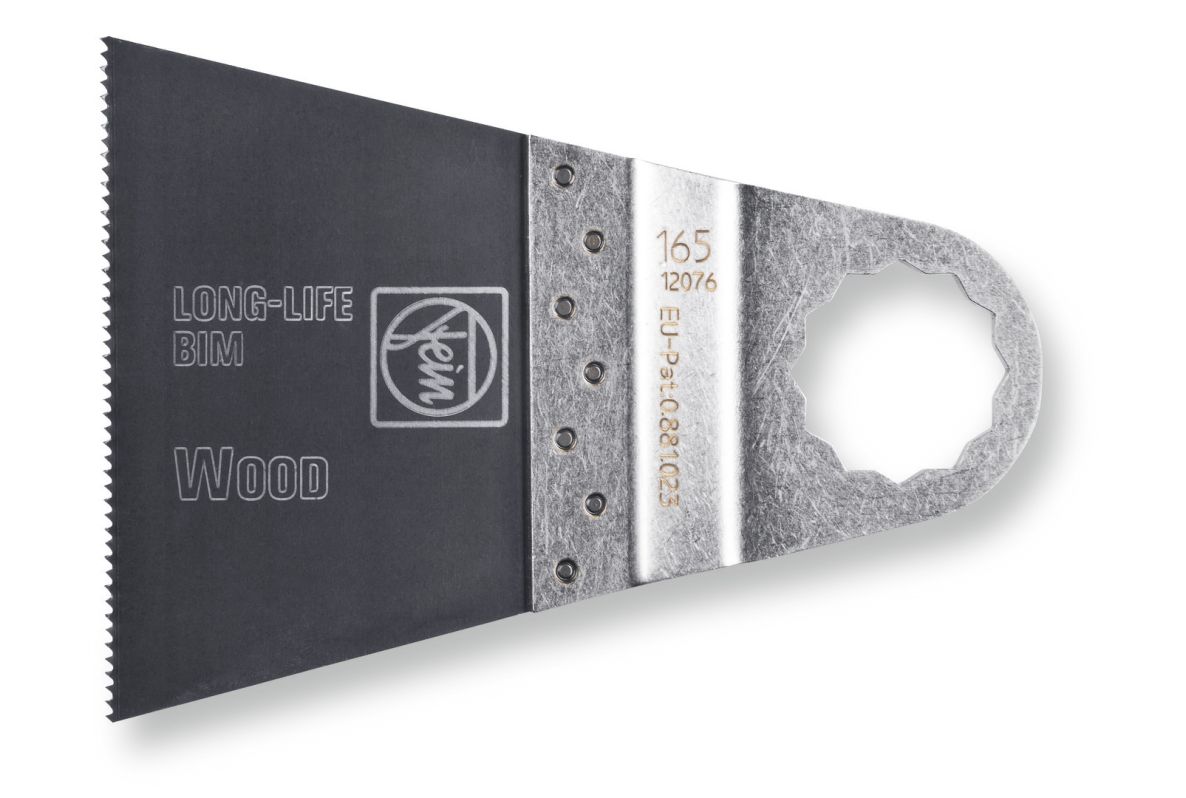 Fein Accessories 63502165030 E-Cut Long-Life Indentation Saw Blade BIM 50x65mm form 165 25ST 