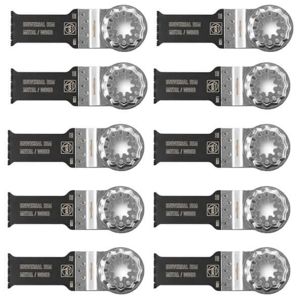 Fein Accessories 63502222240 E-Cut bi-metal universal saw blade SL 55 x 28 - 10 pieces