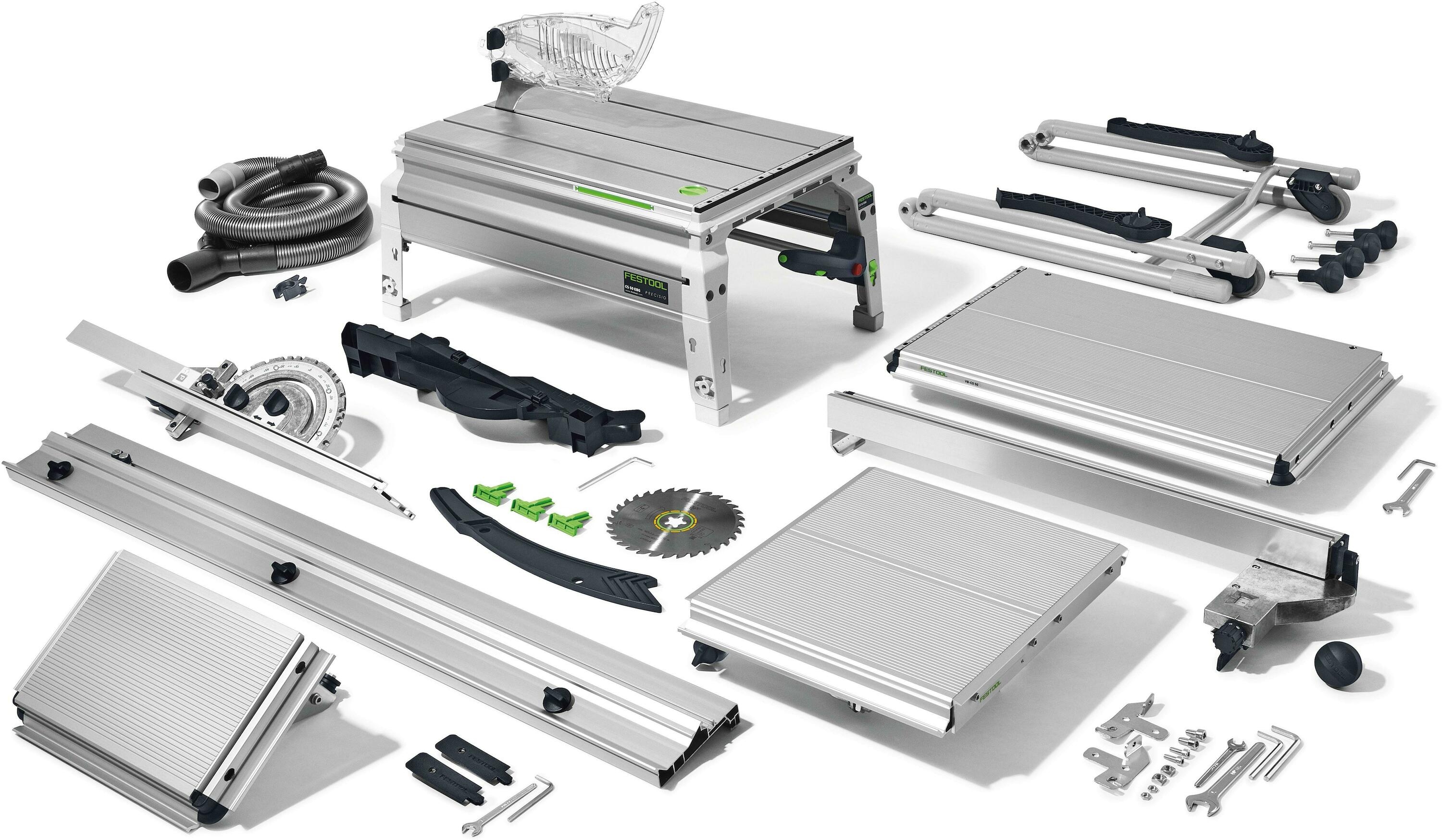 Festool 574772 CS 50 EBG-Set Versatile table saw with pull-out system