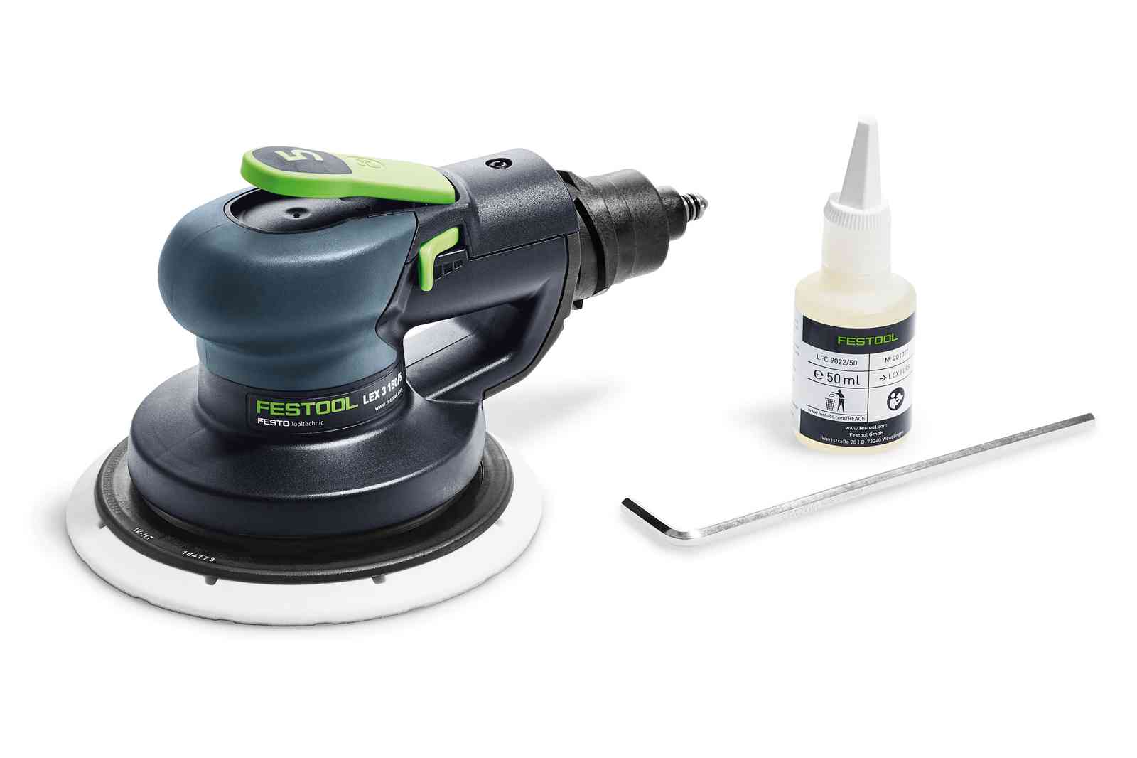 Festool 575081 LEX 3 150/5 Compressed air eccentric sander