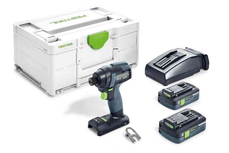 Festool 576482 TID 18 HPC 4.0 I-Plus cordless impact screwdriver 18V 4.0Ah Li-Ion