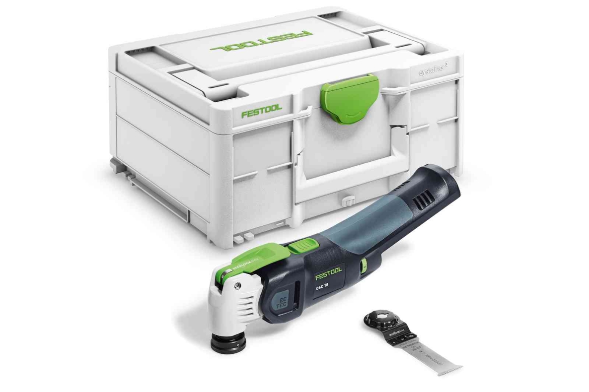 Festool 576591 OSC 18 E-Basic VECTURO oscillating cordless drill without batteries and charger