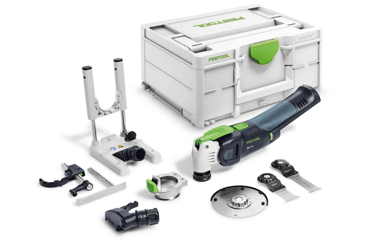 Festool 576592 Cordless oscillating machine VECTURO OSC 18 E-Basic-Set excl. batteries and charger
