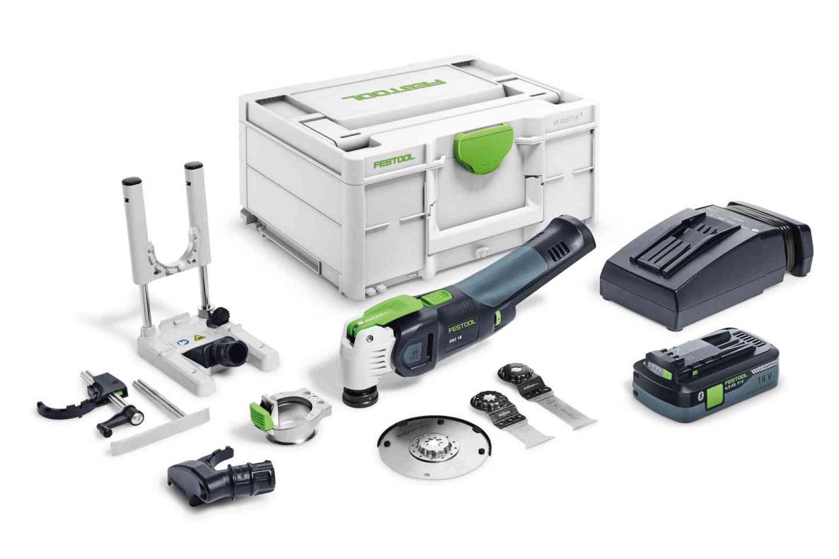 Festool 576593 OSC 18 HPC 4.0 EI-Set VECTURO oscillating cordless machine