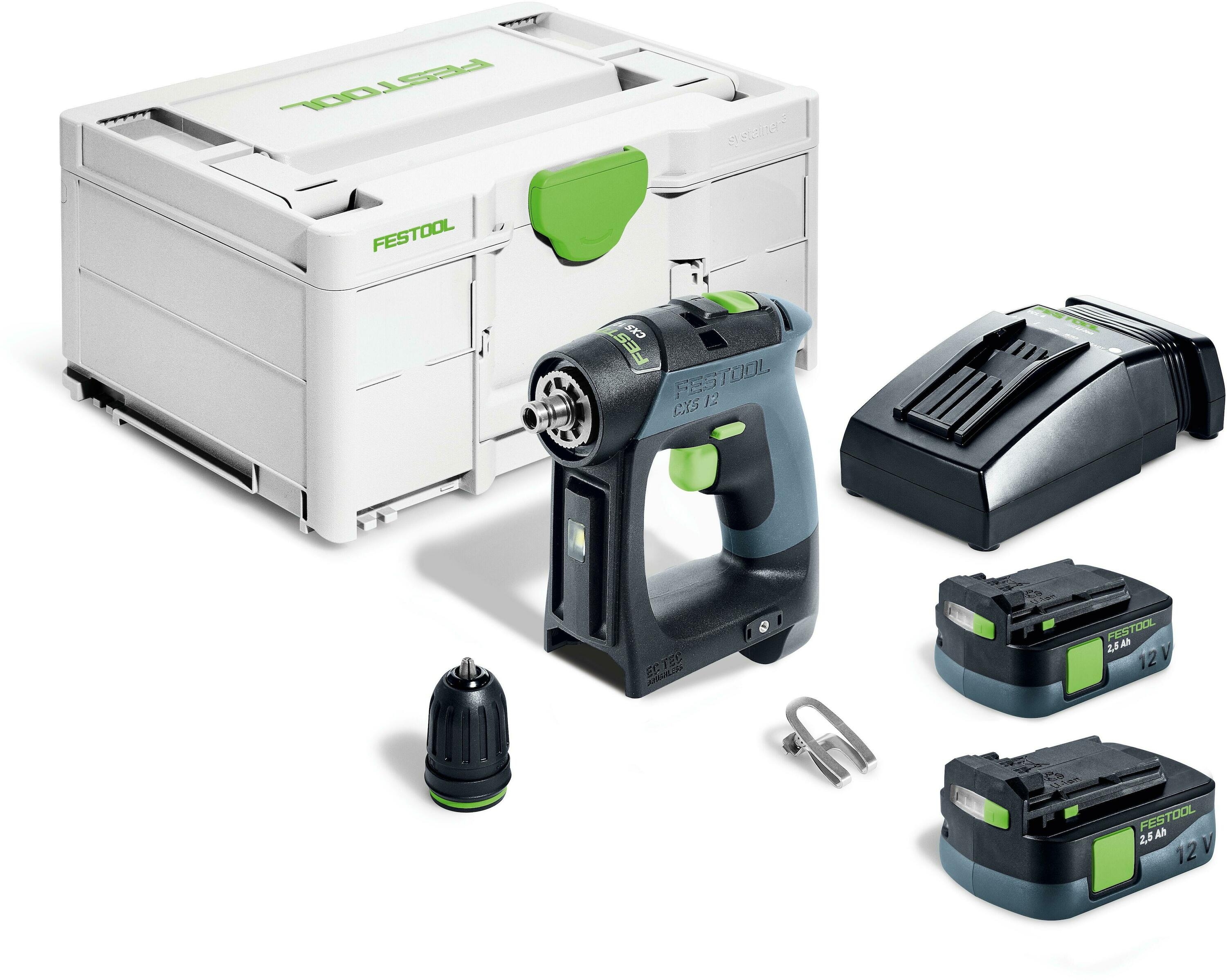 Festool 576864 Cordless screwdriver CXS 12 2.5-Plus