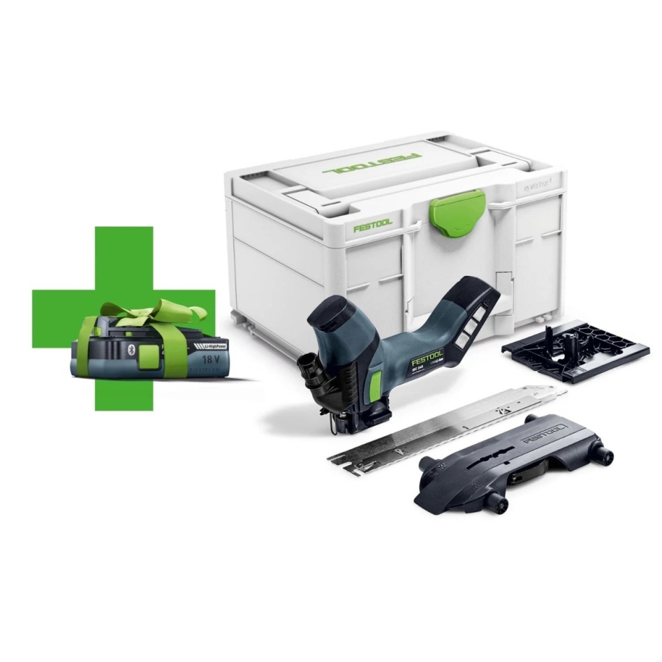 Festool 577058 ISC 240 Li EB-Basic cordless insulation saw body + free battery pack