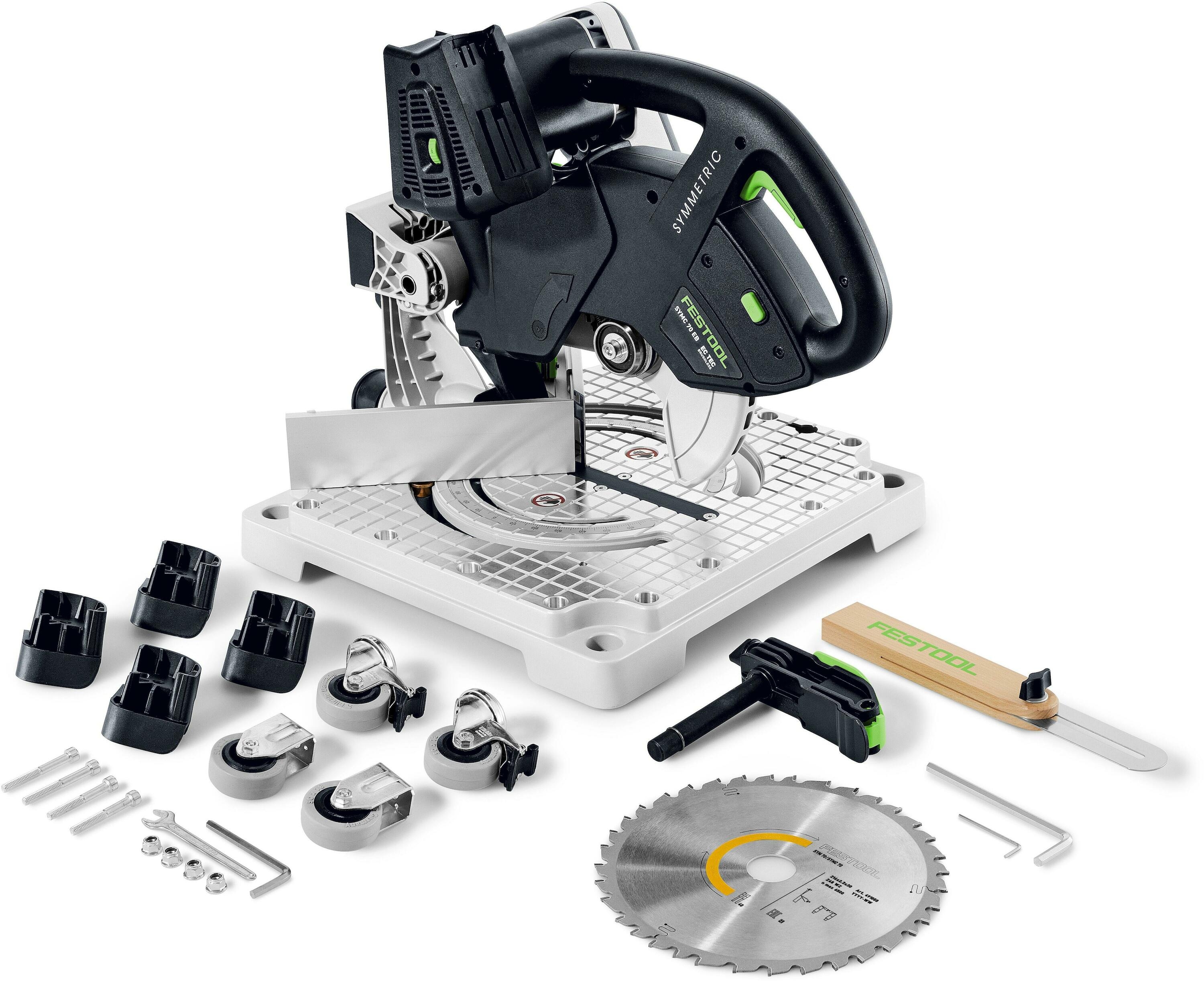 Festool 577424 Accu-plint saw 18V SYMC 70 EB-Basic SYMMETRIC excl. Battery and charger
