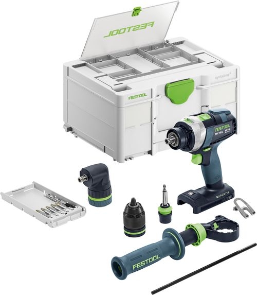 Festool 577625 TPC 18/4 I-Basic-Set QUADRIVE cordless hammer drill