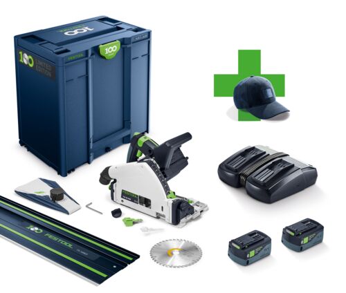 Festool 578229 TSC 55 KEBI-Plus/XL-FS 100Y Limited Edition cordless circular saw 2x 18V 5.0 Ah