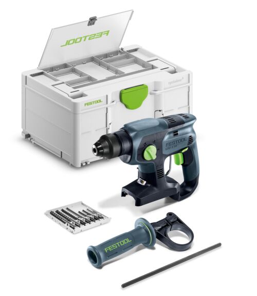 Festool 578748 KHC-S 18 Basic Set Cordless Combination Hammer (excludes battery and charger) in a Systainer