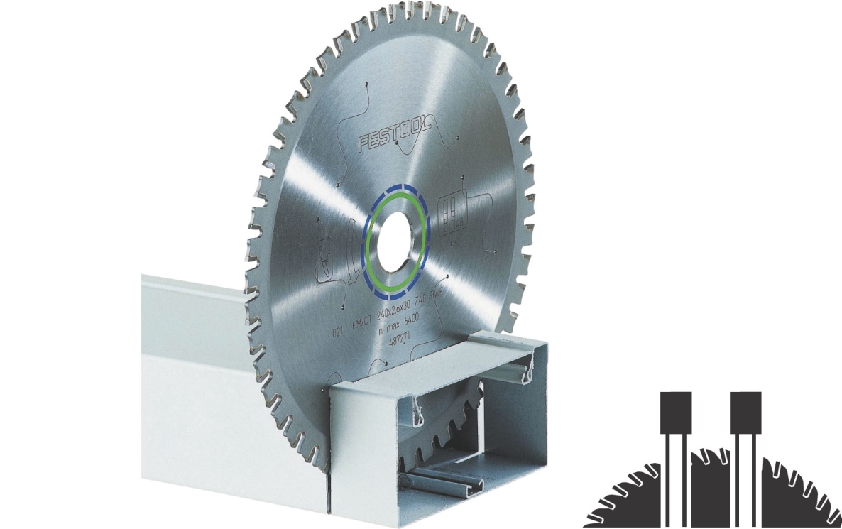 Festool Accessories 493351 Flat hooks saw blade 210x2.2x30 F36