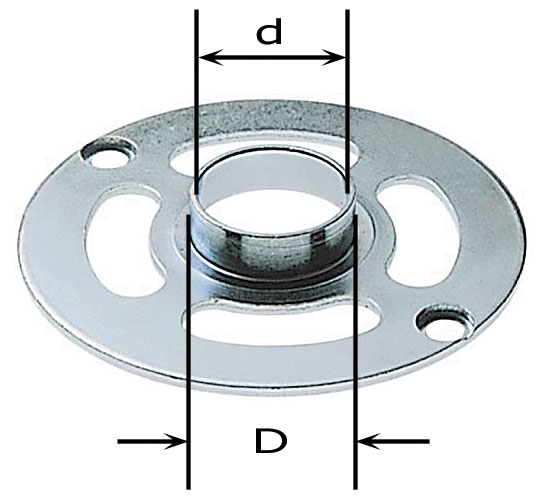 Festool Accessories 484176 Copying ring KR-D 13.8/OF 900