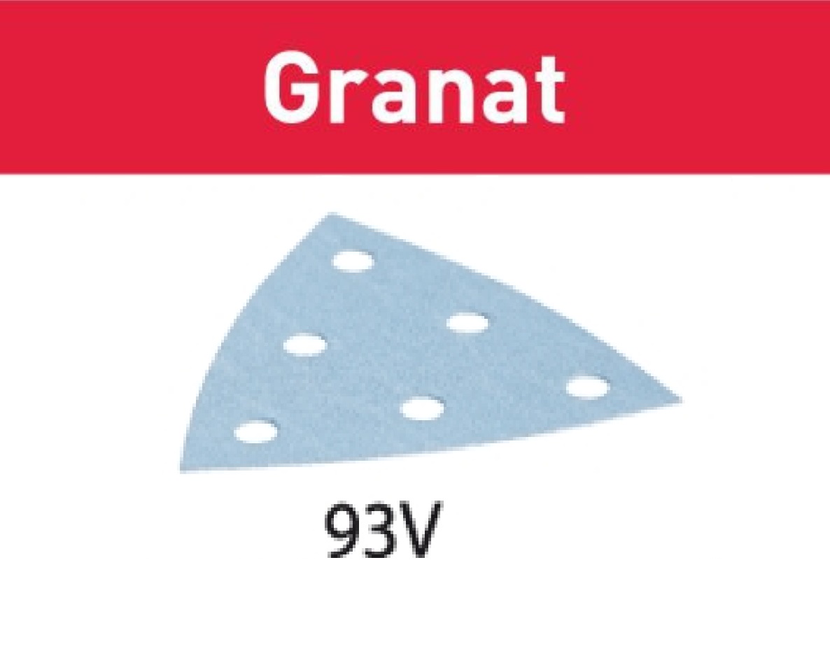 Festool Accessories 497397 Granat Sandpaper STF V93/6 P220 GR /100