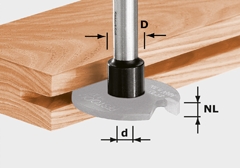 Festool Accessories 499805 Cutter spindle S8 1,5-5 D14