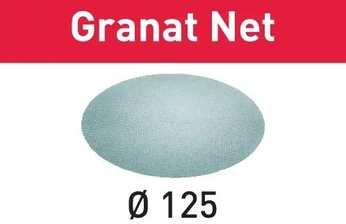 Festool Accessories 203302 203301 Granat Net sanding discs STF D125 P400 GR NET/50