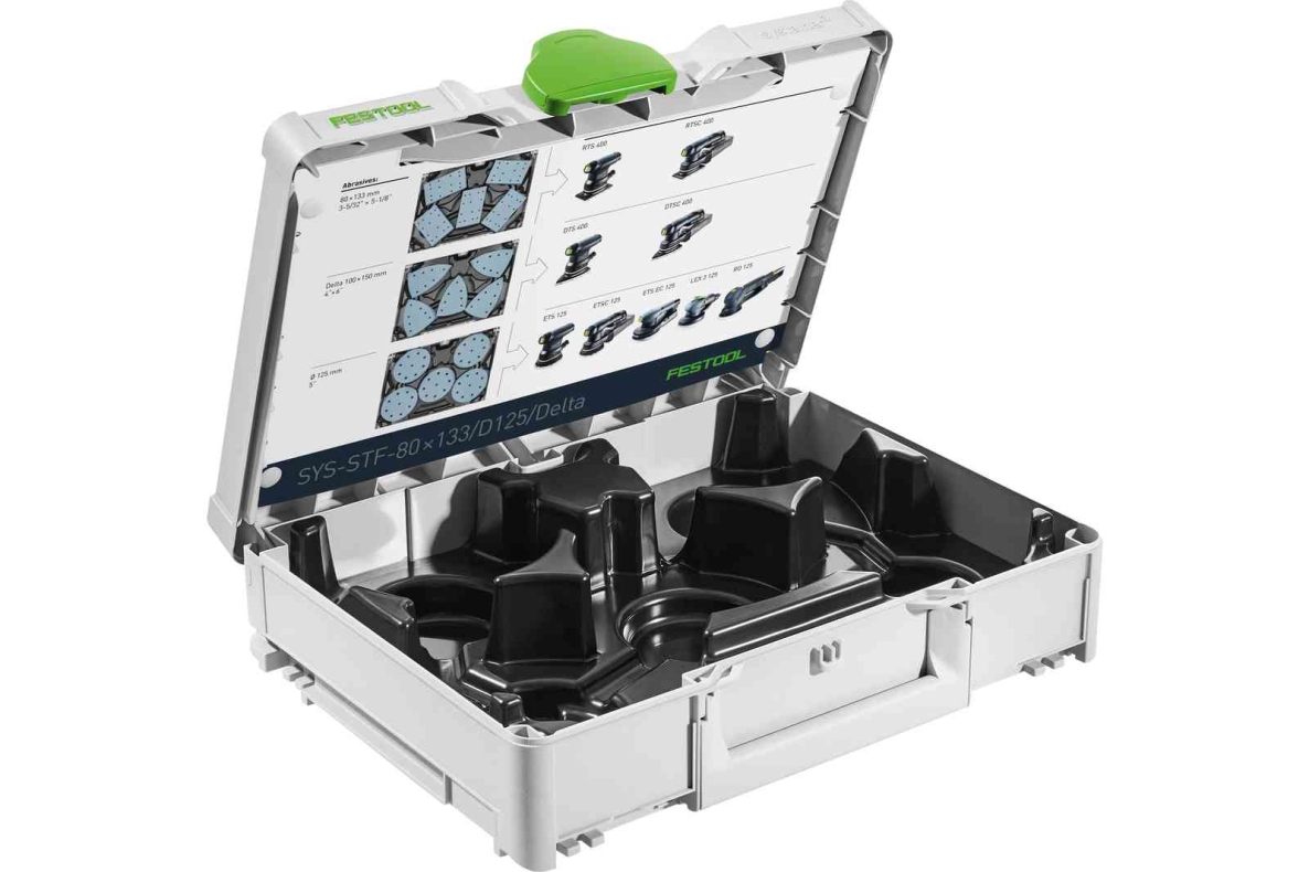 Festool Accessories 576781 SYS-STF-80x133/D125/Delta Systainer³ for sandpaper