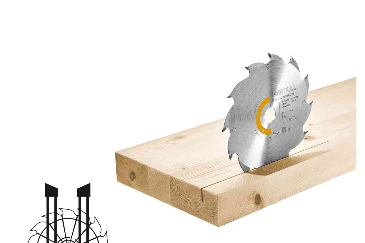 Festool Accessories 205763 Circular saw blade WOOD RIP CUT HW 168x1,8x20 PW16