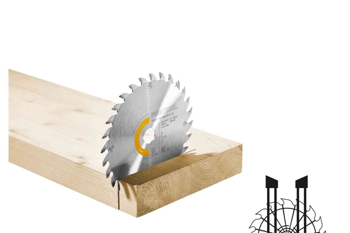 Festool Accessories 205764 Circular saw blade WOOD UNIVERSAL HW 168x1,8x20 W28