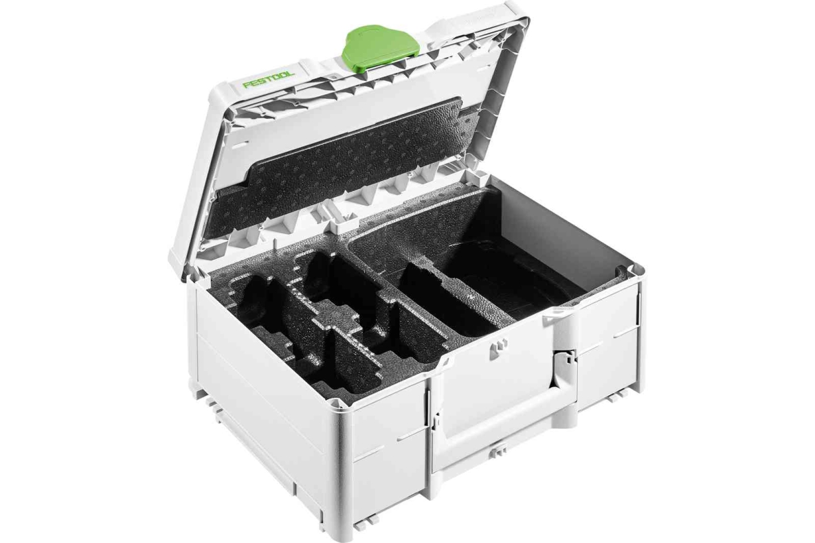 Festool Accessories 577133 Systainer³ SYS3 M 187 ENG 18V with insert for BP18Li batteries and TCL6/SCA8 charger