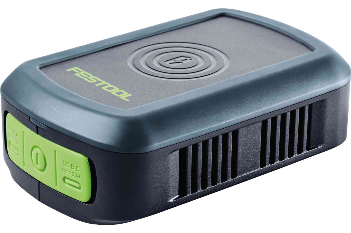 Festool Accessories 577155 PHC 18 phone charger for 18V Li-Ion battery packs (except: 3.1 Ah Ergo battery pack)