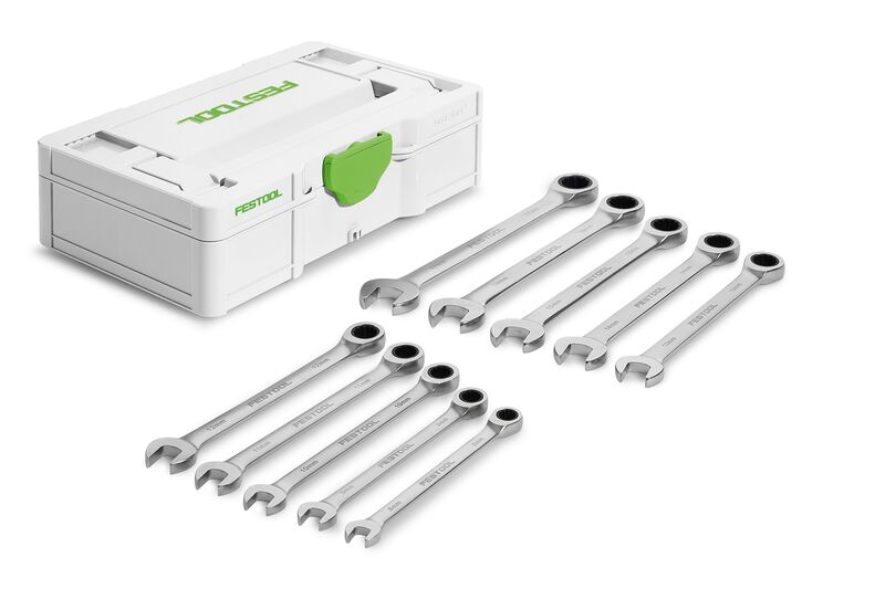 Festool Accessories 578117 SYS3 S 76-RRS-Set Ring ratchet wrench set