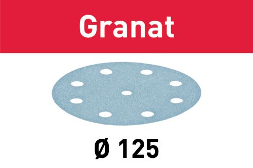 Festool Accessories 578351 Abrasive Granat D125 P180 GR/50