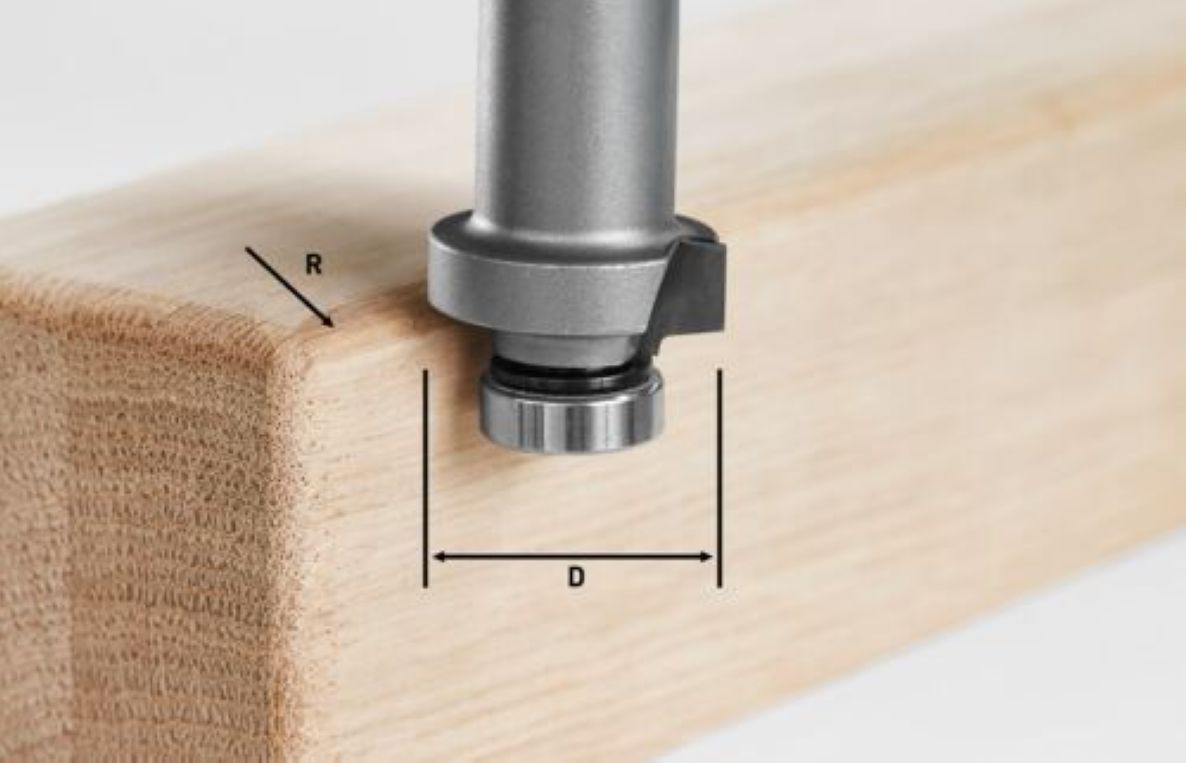 Festool Accessories 578376 HW R1-OFK 500 Z1 Rounding Cutter