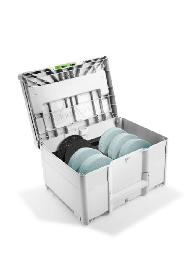 Festool Accessories 578718 SYS-STF D150 GR NET-Set Sandpaper Granat Net Systainer³