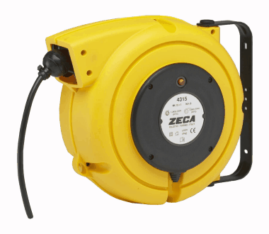 Zeca 10000339 4325 Cable spring reel 10 mtr. 230 vol.