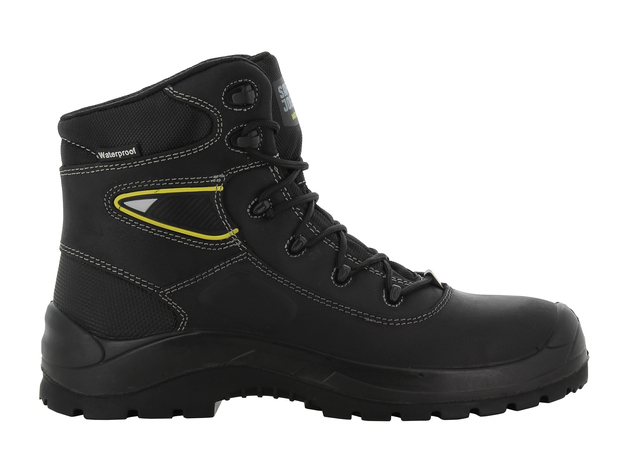 Safety Jogger BASALT Rugged all-terrain leather safety shoe black