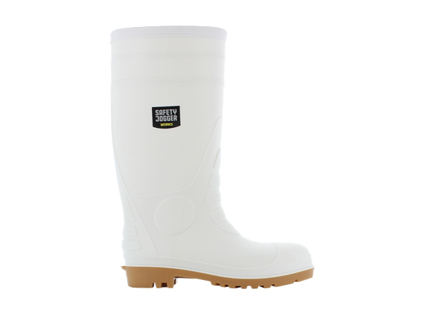 Safety Jogger POSEIDON Safety boot with PVC outsole white