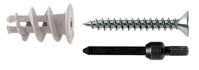 Fischer 52390 GK Drywall Plug with screw 50 pieces