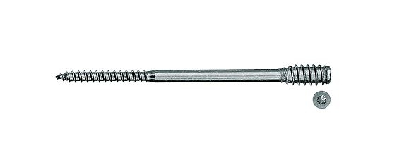 Fischer 59052 Spacer screw ASL 4.5 x 80 zinc plated steel 100 pcs.