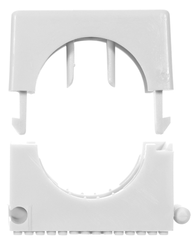 Fischer 68023 Click-on saddle SCH 16-23 Grey RAL 7035