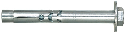 Fischer 68523 Sleeve anchor FSA 10/10 S electrolytically galvanized steel 20 pieces