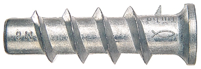 Fischer 78415 Cellular concrete anchor FTP M 6 metal 25 pieces